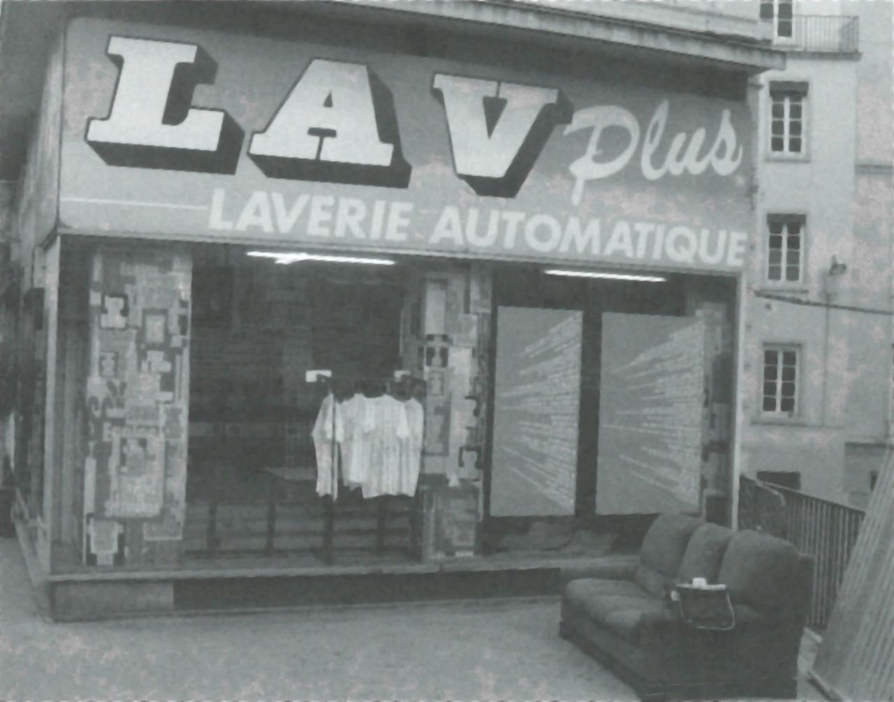 vue extérieure du lavomatique